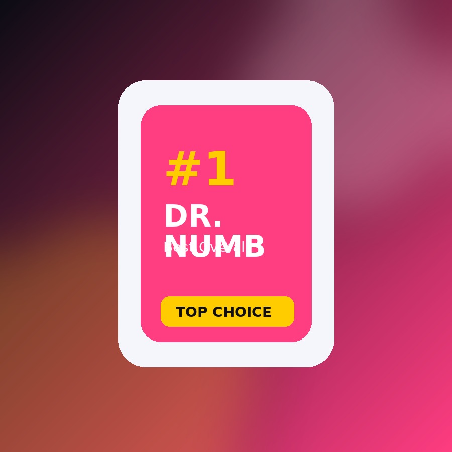 Dr. Numb product graphic